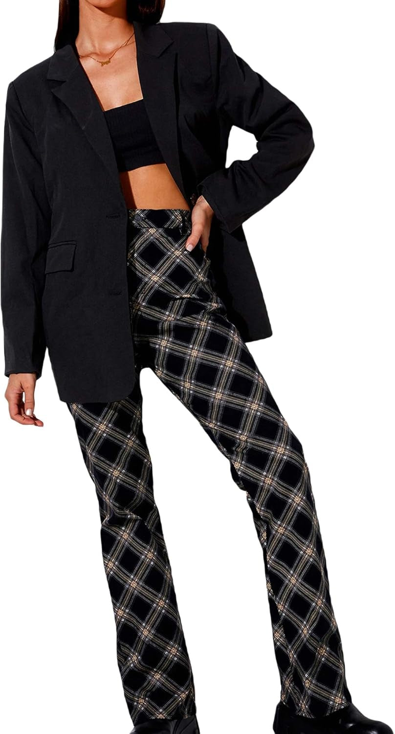 Women Straight Leg Tie Dye Pants High Waist Vintage Casual Baggy Trousers Y2K Streetwear Floral Fashion Sweatpants