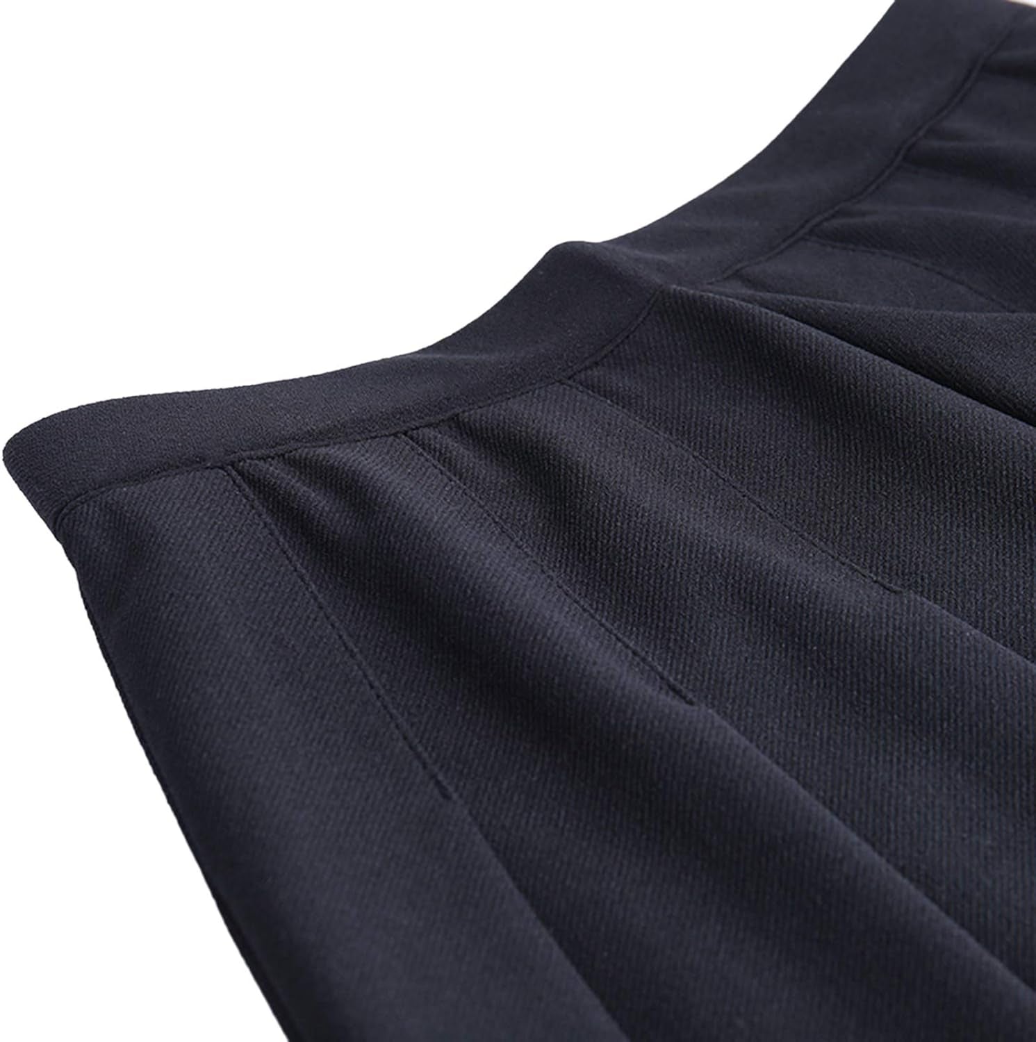 Women Harajuku Gothic Mini Skirts Goth Pleated Skirts Punk Dark Academia Aesthetic A-Line Skirt Y2K Streetwear (A - Pleated Cross Black, Large)