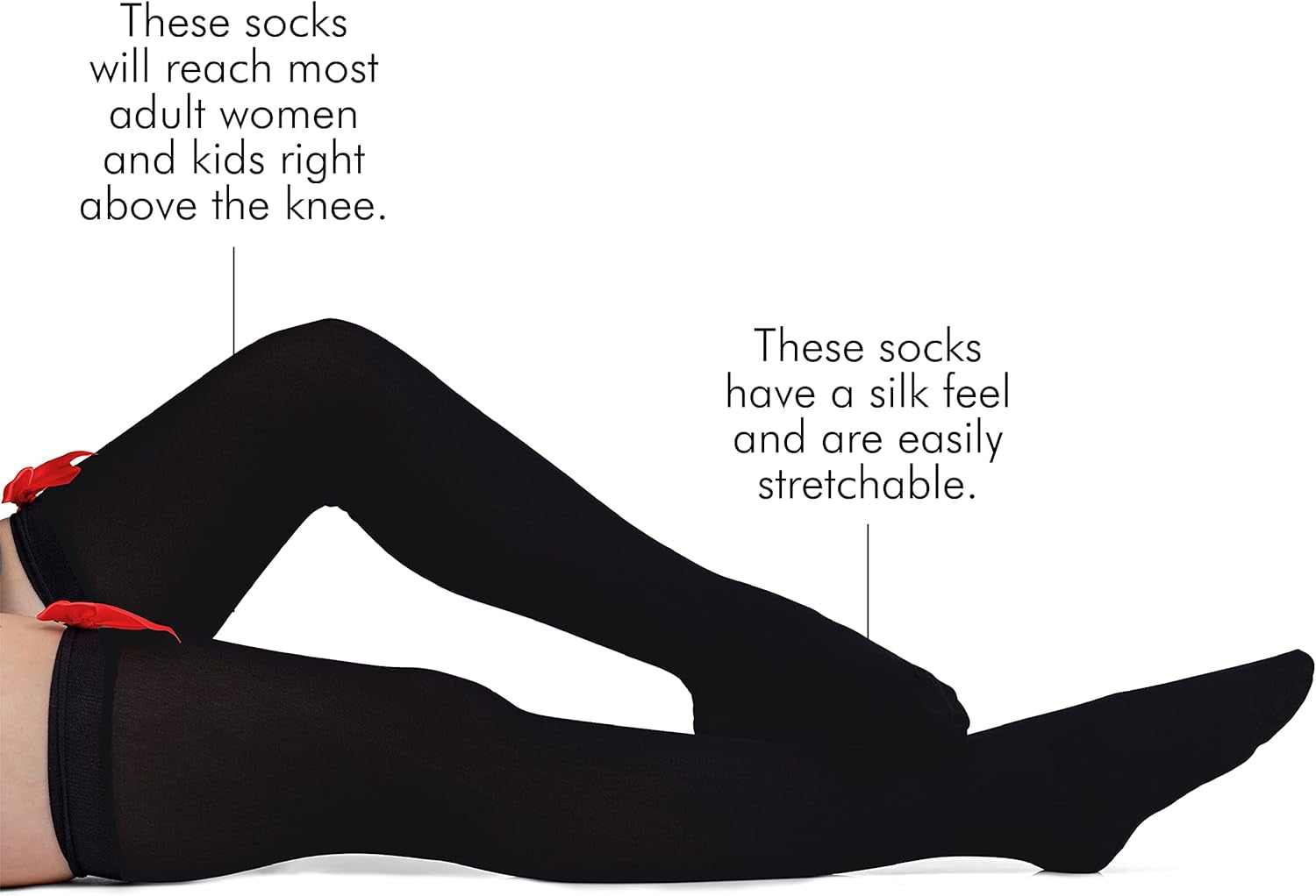 Bow Accent Thigh High