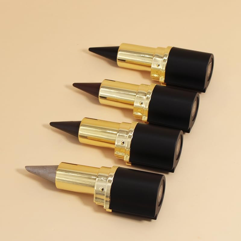 2Pcs Ultra-Pigmented Black Eyeliner – Delineador De Ojos for Bold, Goth-Inspired Looks, Waterproof & Smudge-Proof Formula, Long-Lasting & Intense Color for Dramatic and Smoky Eyes Makeup