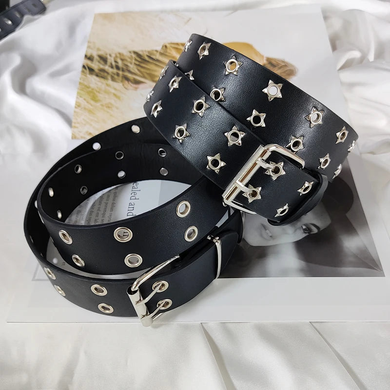 Unisex Jeans Belt Punk Gothic Belts for Women Men Waist Corset Cinturon Mujer Chain Ketting Riem High Quality Cummerbunds Cintos